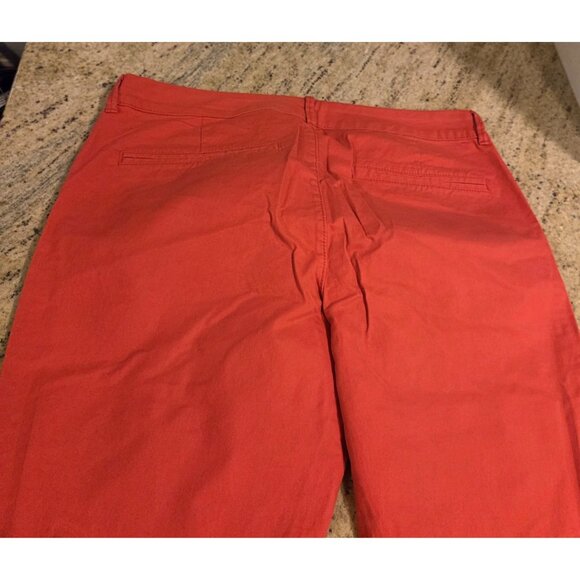 Lot of 2 Old Navy Size 12 Salmon Color Pepper Tamarind Pixie Chino - Picture 13 of 16